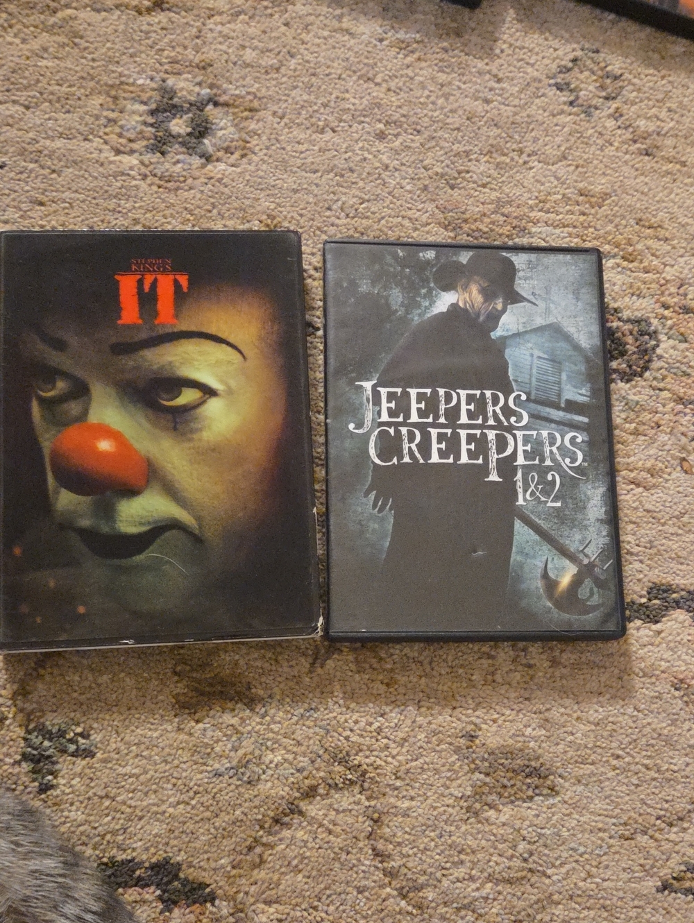 IT & Jeepers Creepers 1 & 2 DVD Set - Black